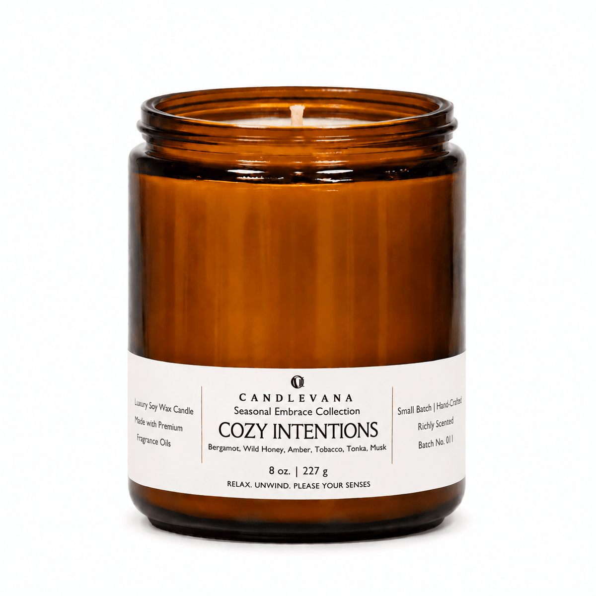 COZY INTENTIONS - 8 oz. - Candlevana