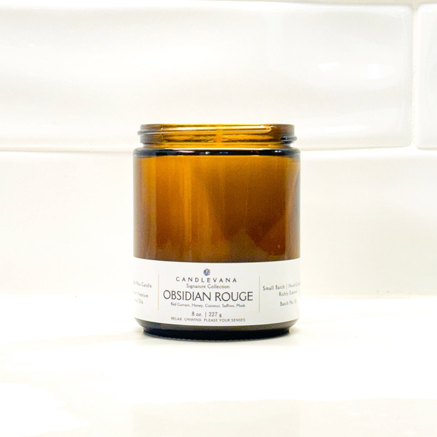 OBSIDIAN ROUGE - 8 oz. - Candlevana