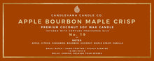 Load image into Gallery viewer, APPLE BOURBON MAPLE CRISP CANDLE - Candlevana

