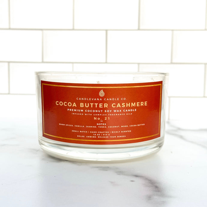 COCOA BUTTER CASHMERE CANDLE - Candlevana