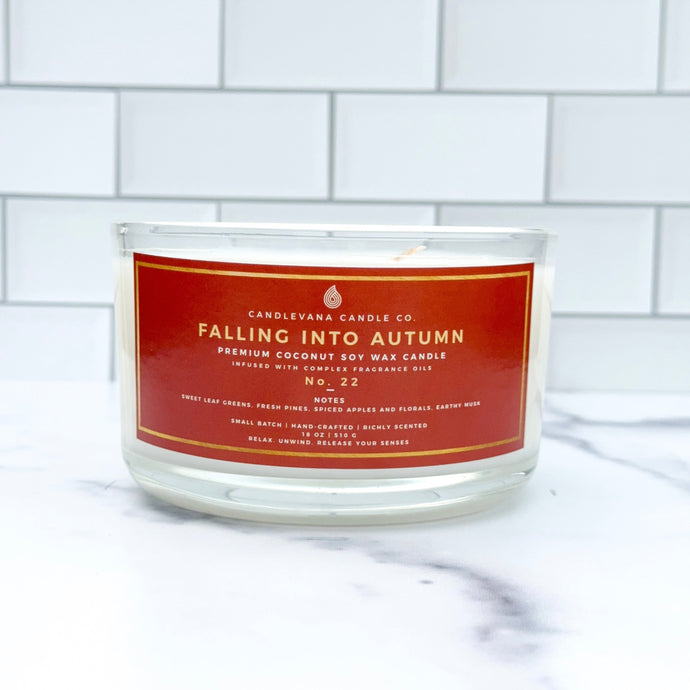 FALLING INTO AUTUMN CANDLE - Candlevana