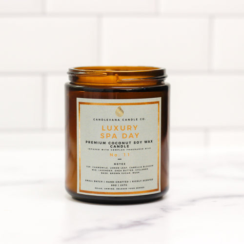 LUXURY SPA DAY CANDLE - 8 oz. - Candlevana