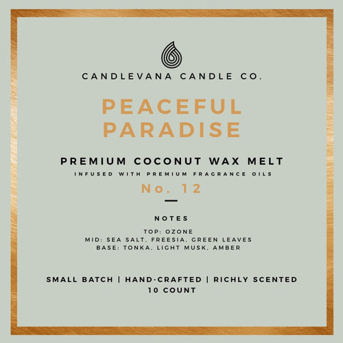 PEACEFUL PARADISE WAX MELT - Candlevana