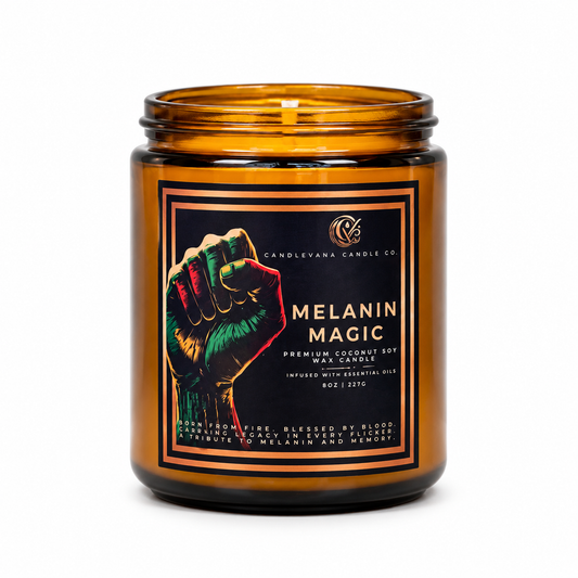 MELANIN MAGIC CANDLE - 8 oz.