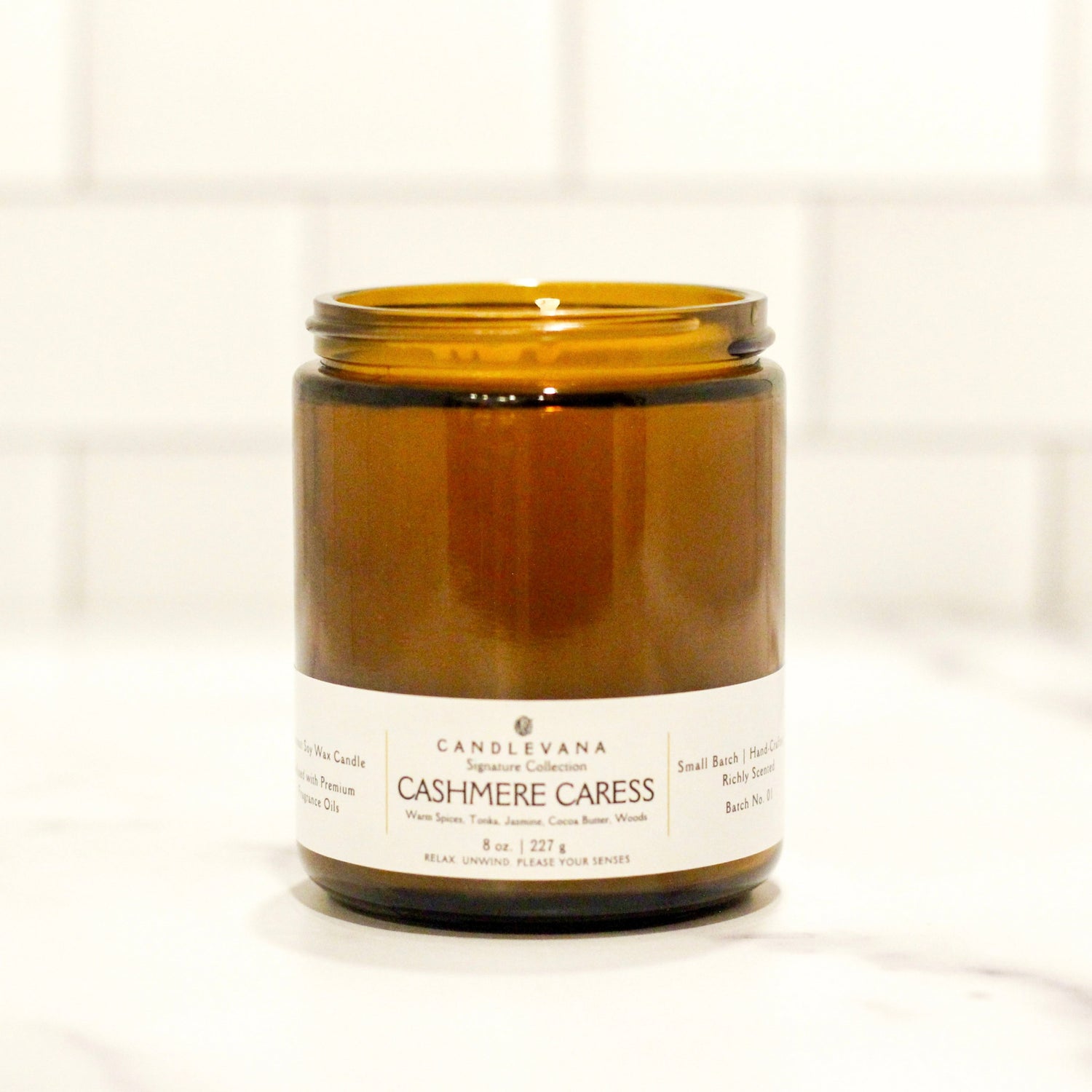 CASHMERE CARESS - 8 oz. - Candlevana