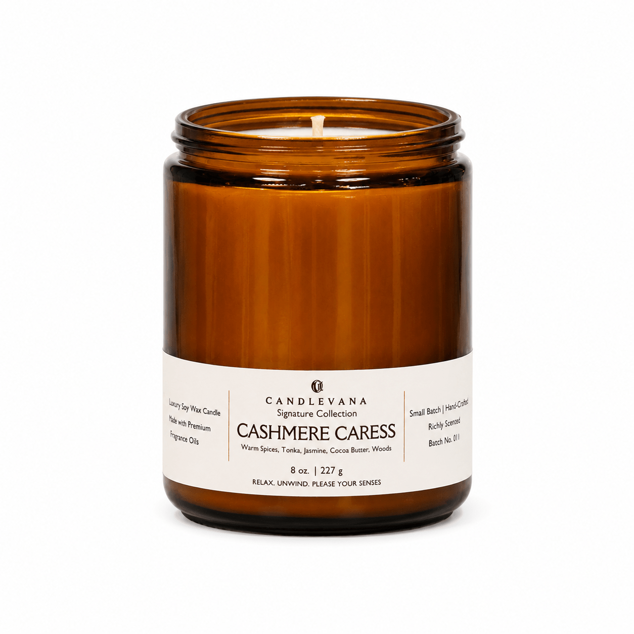 CASHMERE CARESS - 8 oz. - Candlevana