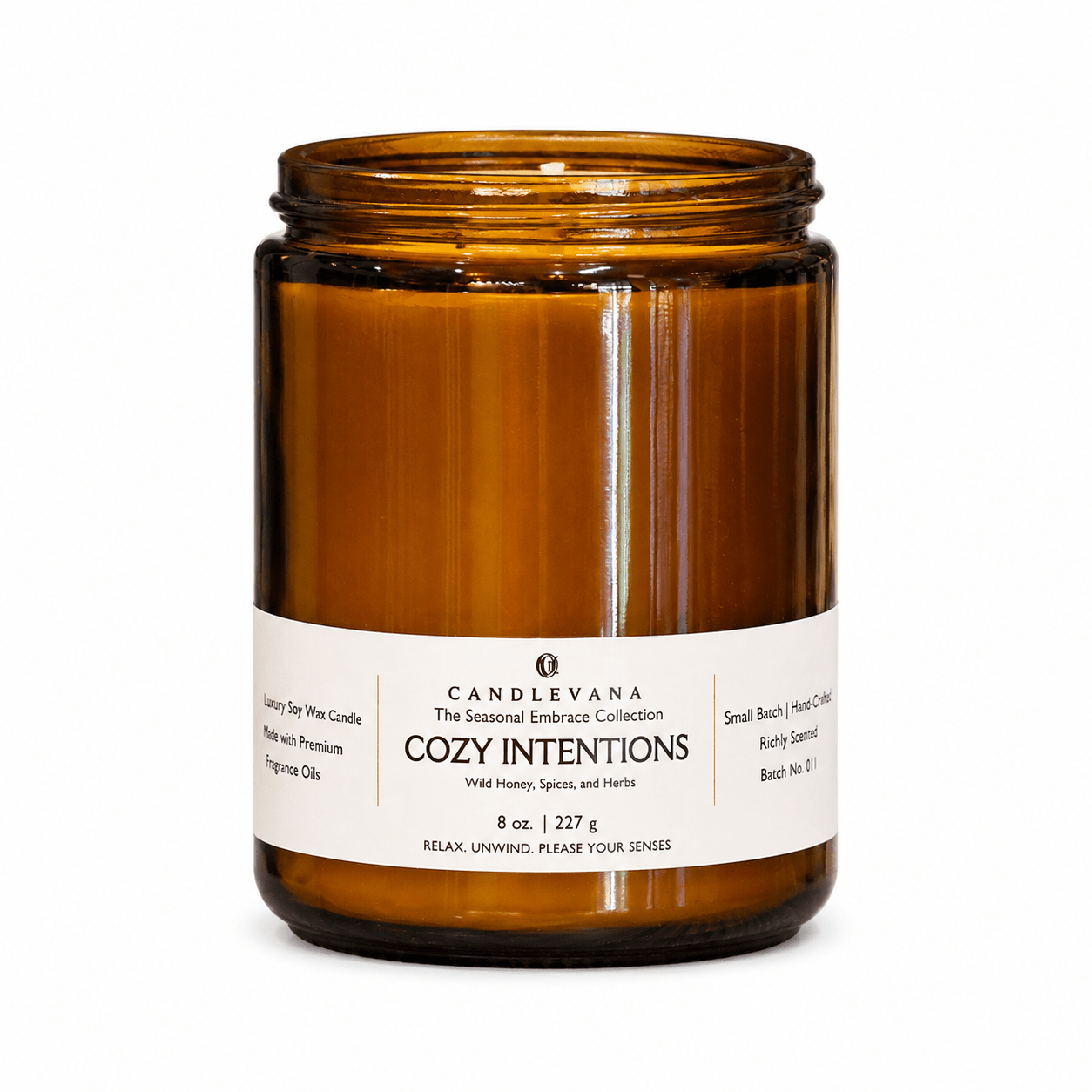 COZY INTENTIONS - 8 oz. - Candlevana