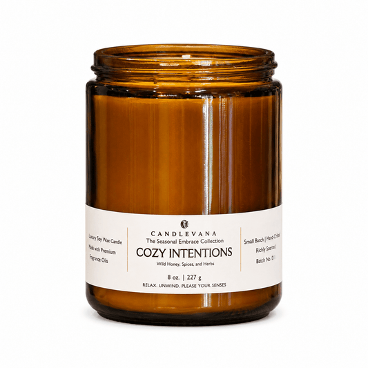 COZY INTENTIONS - 8 oz. - Candlevana