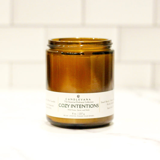 COZY INTENTIONS - 8 oz. - Candlevana