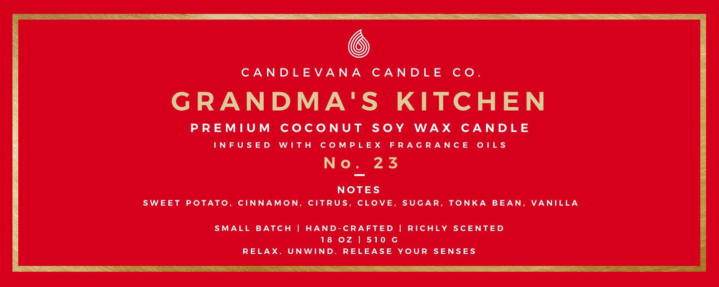 GRANDMA'S KITCHEN CANDLE - Candlevana