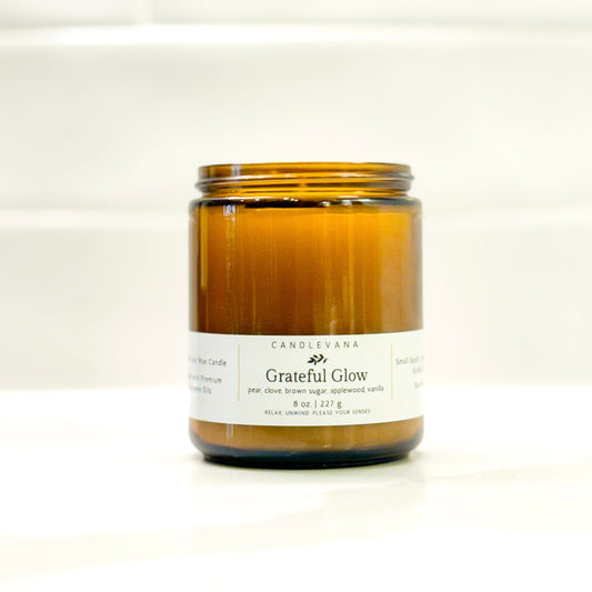 GRATEFUL GLOW - 8 oz. - Candlevana