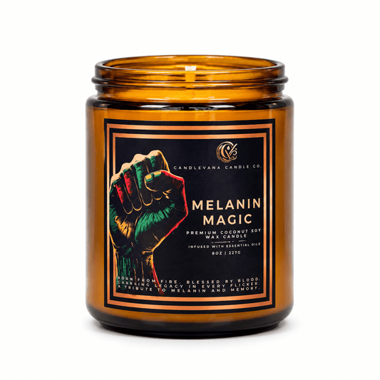 MELANIN MAGIC CANDLE - 8 oz. - Candlevana