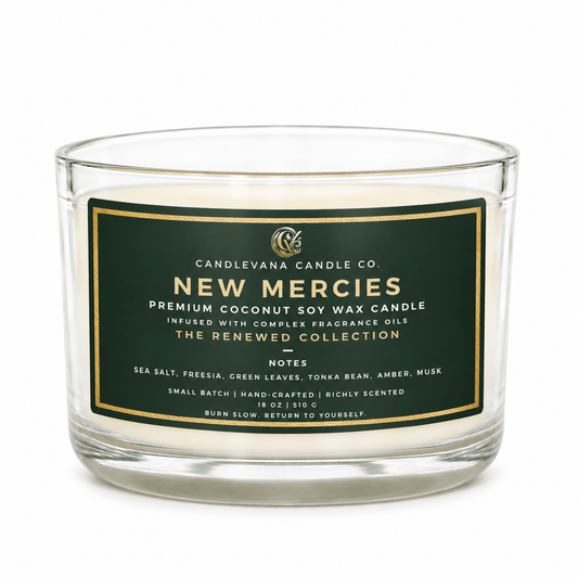 NEW MERCIES CANDLE - Candlevana