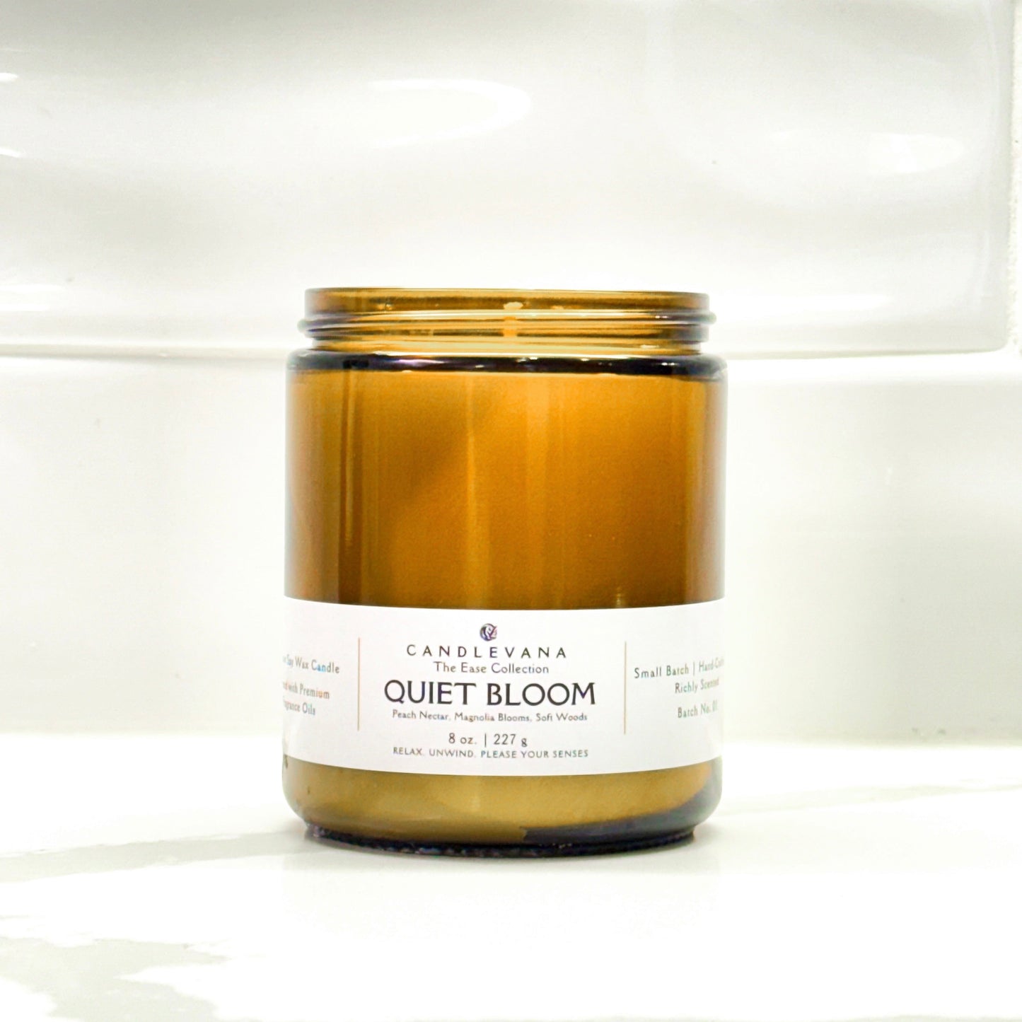 QUIET BLOOM - 8 oz. - Candlevana