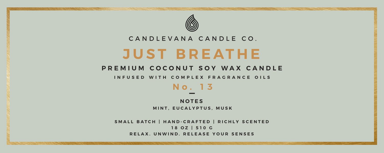 JUST BREATHE CANDLE - Candlevana