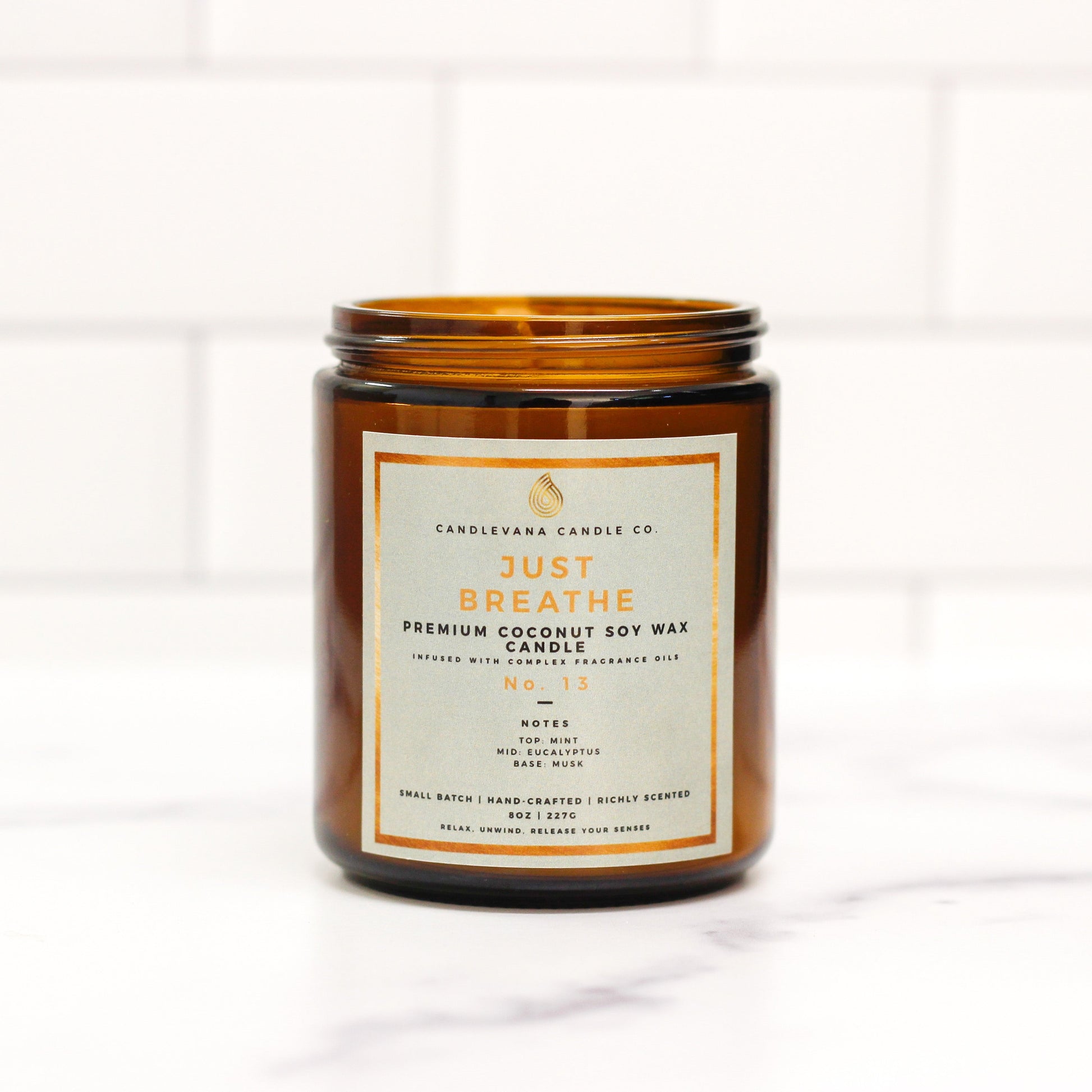 JUST BREATHE CANDLE - 8 oz. - Candlevana