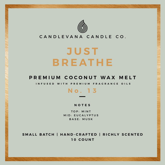 JUST BREATHE WAX MELT - Candlevana