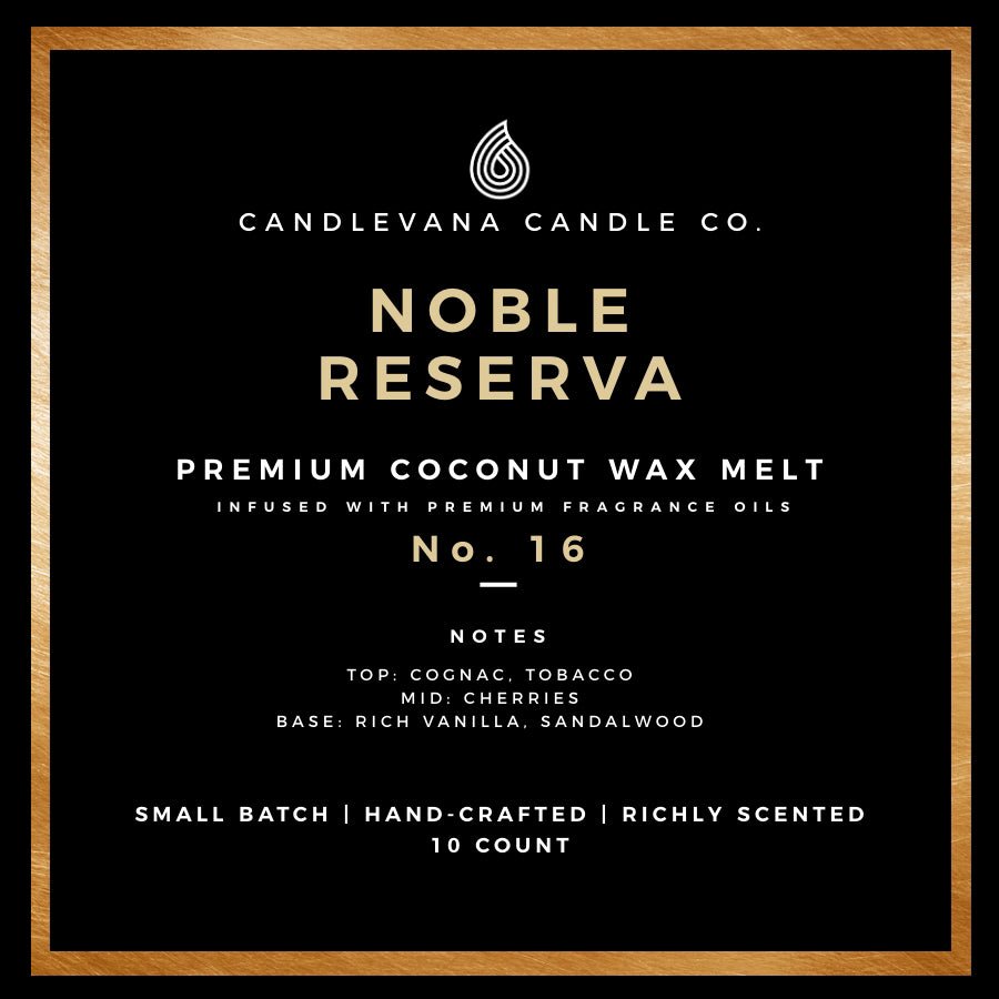 NOBLE RESERVA WAX MELT - Candlevana