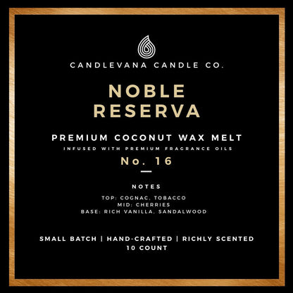 NOBLE RESERVA WAX MELT - Candlevana