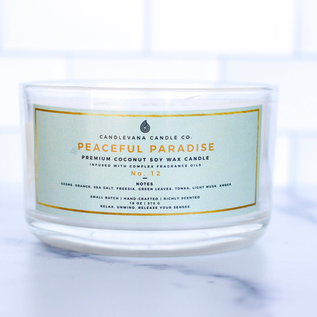 PEACEFUL PARADISE CANDLE - Candlevana