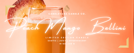 PEACH MANGO BELLINI CANDLE - Candlevana